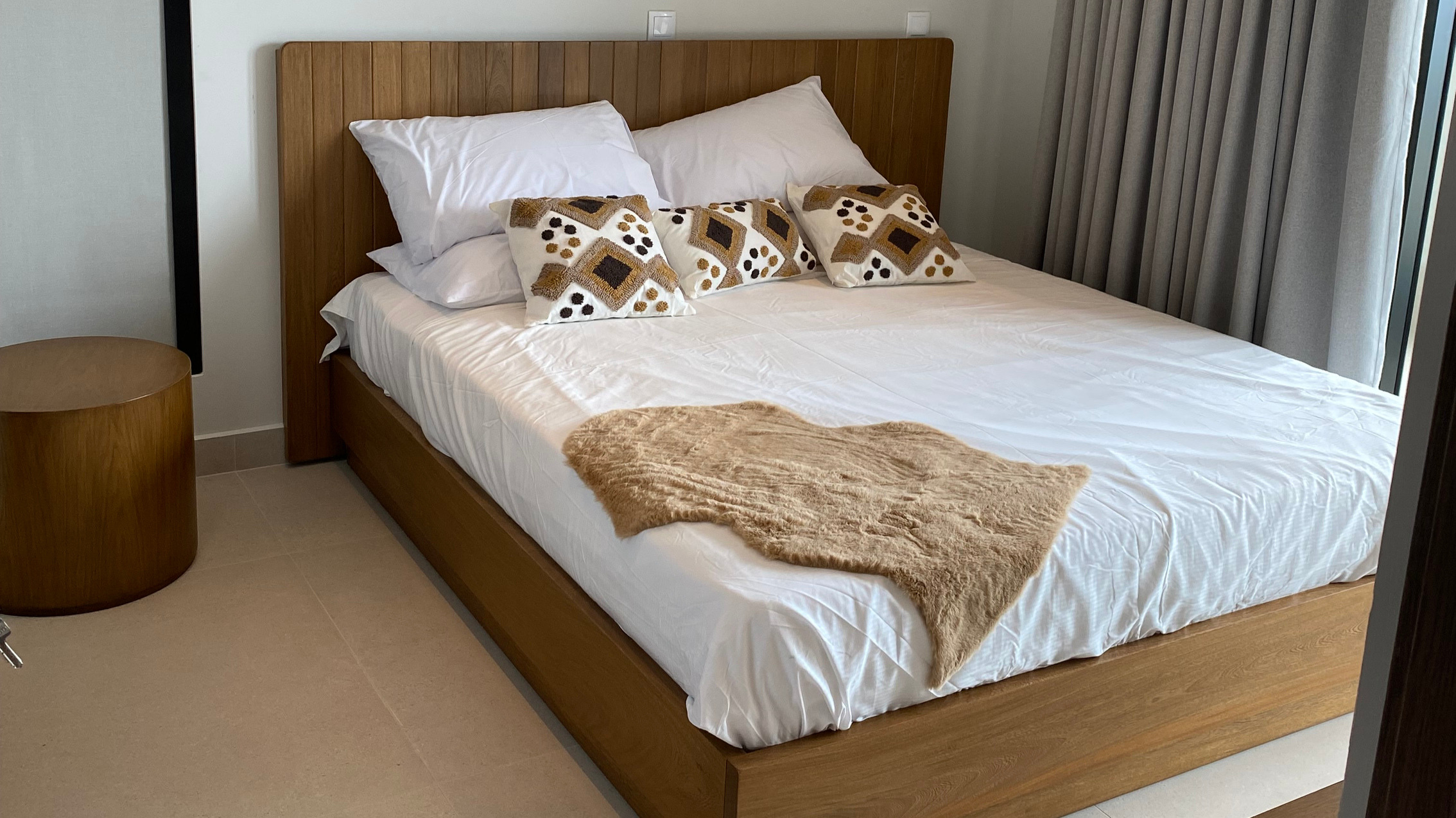 Masterbedroom appartement C7 Curaçao