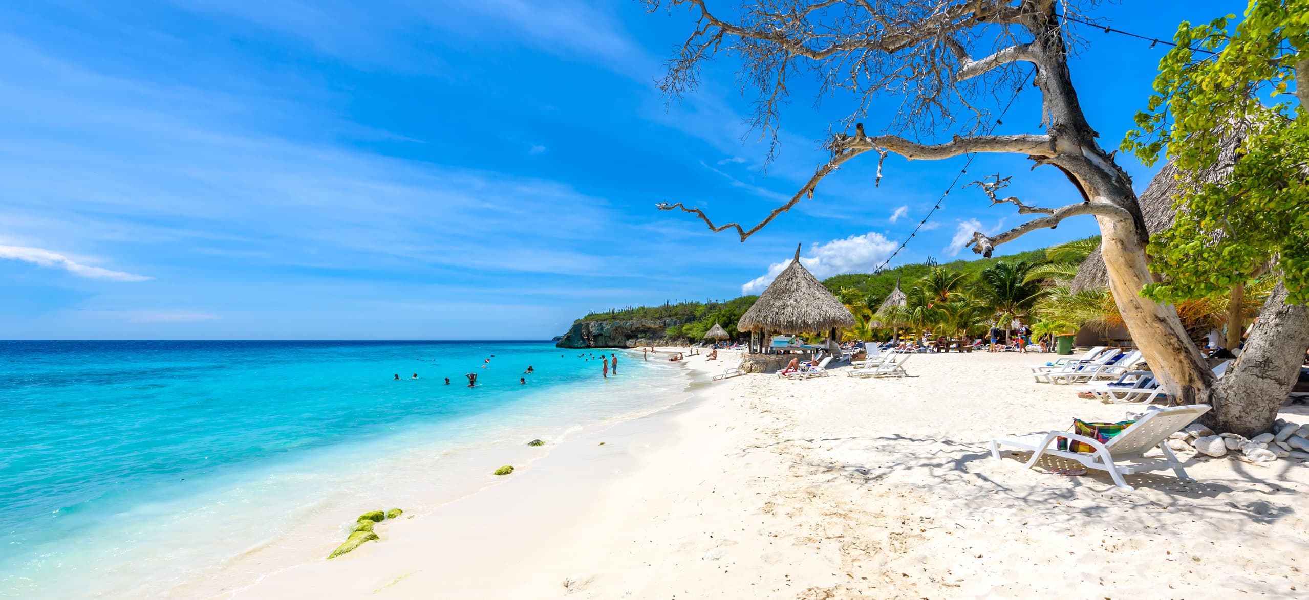 Curaçao strand en zee